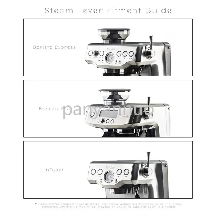 Turbo coffee machine switch lever Coffee machine handle accessories Replacement Steam Lever