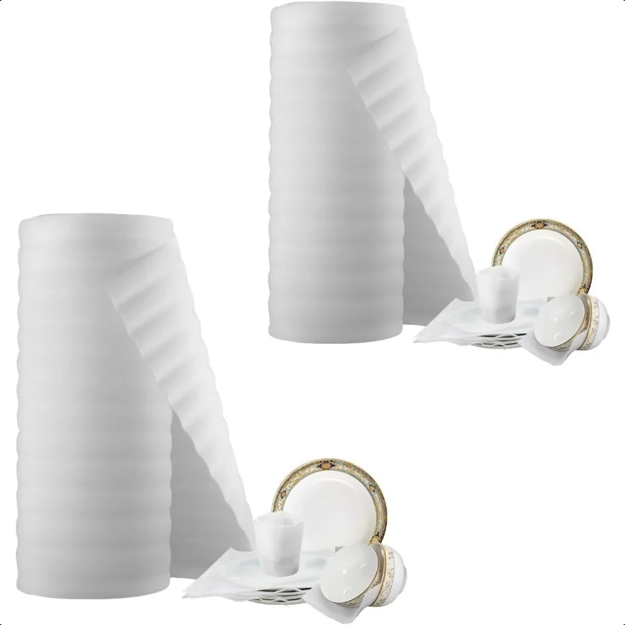 

Foam Wrap Roll 30cm10M Foam Packing Roll 12x394in 33ft Providing Cushion and Protection for Fragile Wrapping Foam Packing Sheet