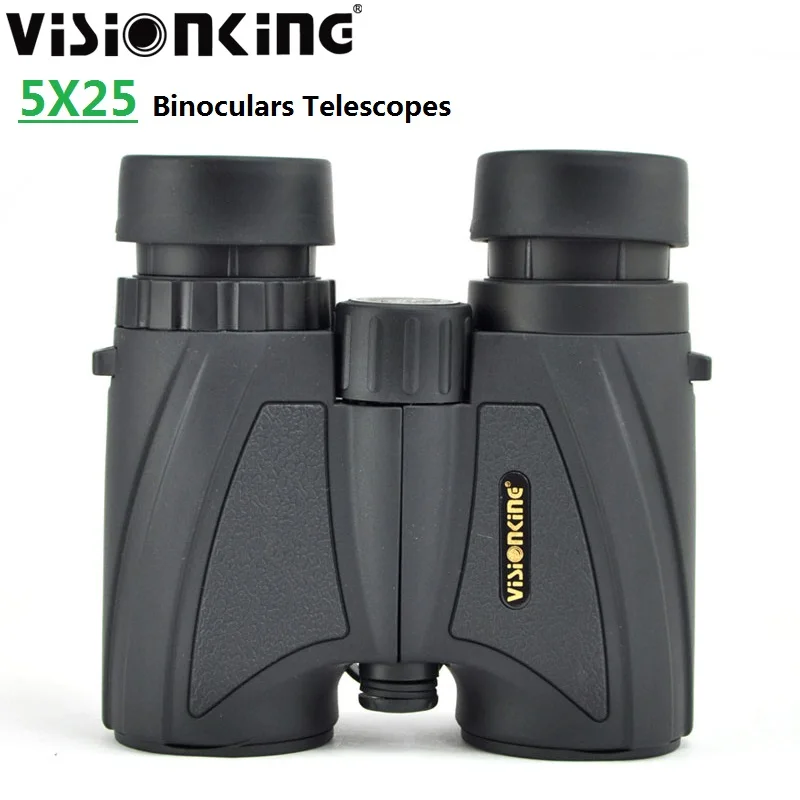 Visionking 5x25 BAK-4 Powerful Long Range Roof Optical Binoculars Telescopes FMC For Sports Theater Racing Concert Hunting