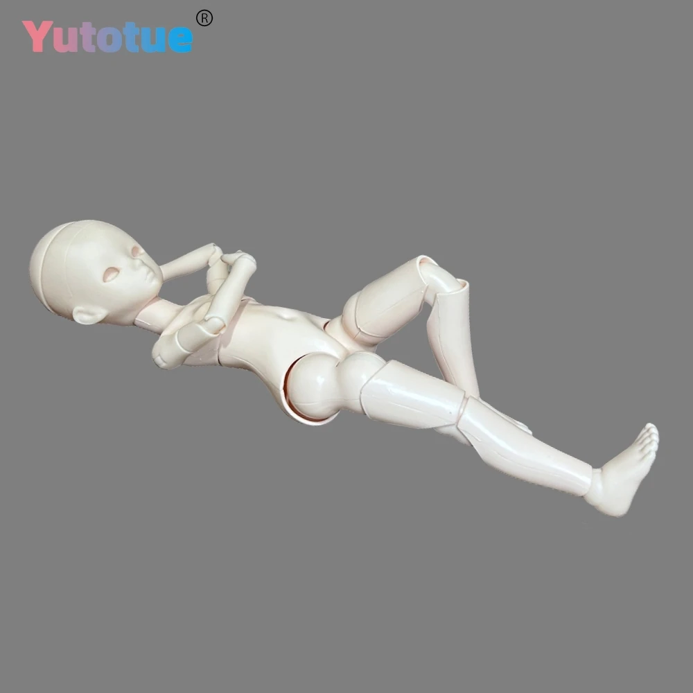 ตุ๊กตาข้อต่อแบบกลไก YUTOTUE 1/6 ขนาด 28 ซม. ตัวเปลือยไม่มีหน้า ไม่มีเครื่องสำอาง ของเล่น DIY