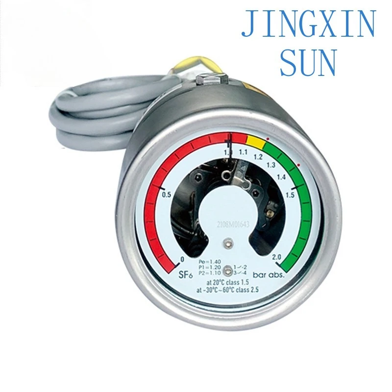 Pressure Gauge Monitor Meter SF6 Gas Density Relay