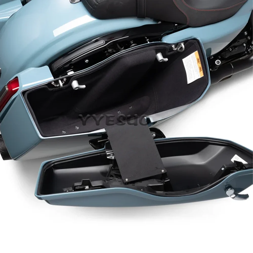 for Harley Touring CVO Road Glide FLTRX ST FLTRXSTSE FLTRXSE Motorcycle Fitted Saddlebag Lining Compartment Liners