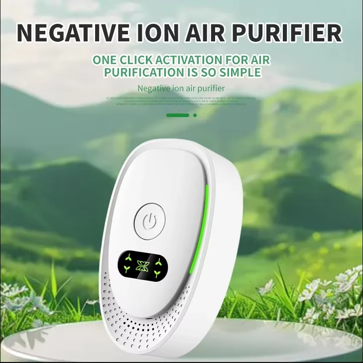 

Новый домашний небольшой очиститель воздуха с отрицательными ионами, USB для удаления формальдегида и запаха, настольный мини-ароматерапия, бесшумный курение