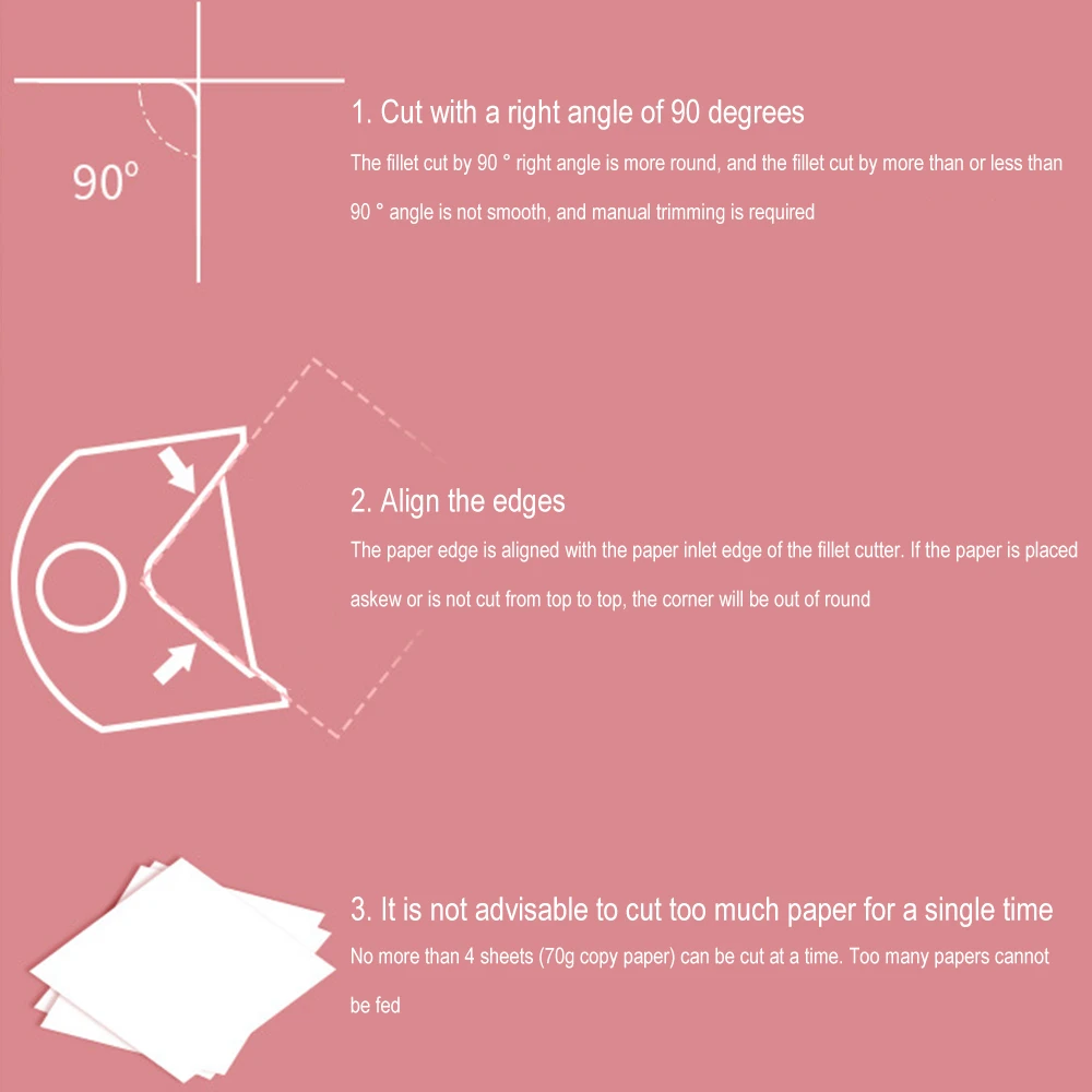 Mini Round Corner Rounder Punch Portable Paper Trimmer Cutter Hole Puncher DIY Craft Scrapbooking Tools For Cards Photo Cutting