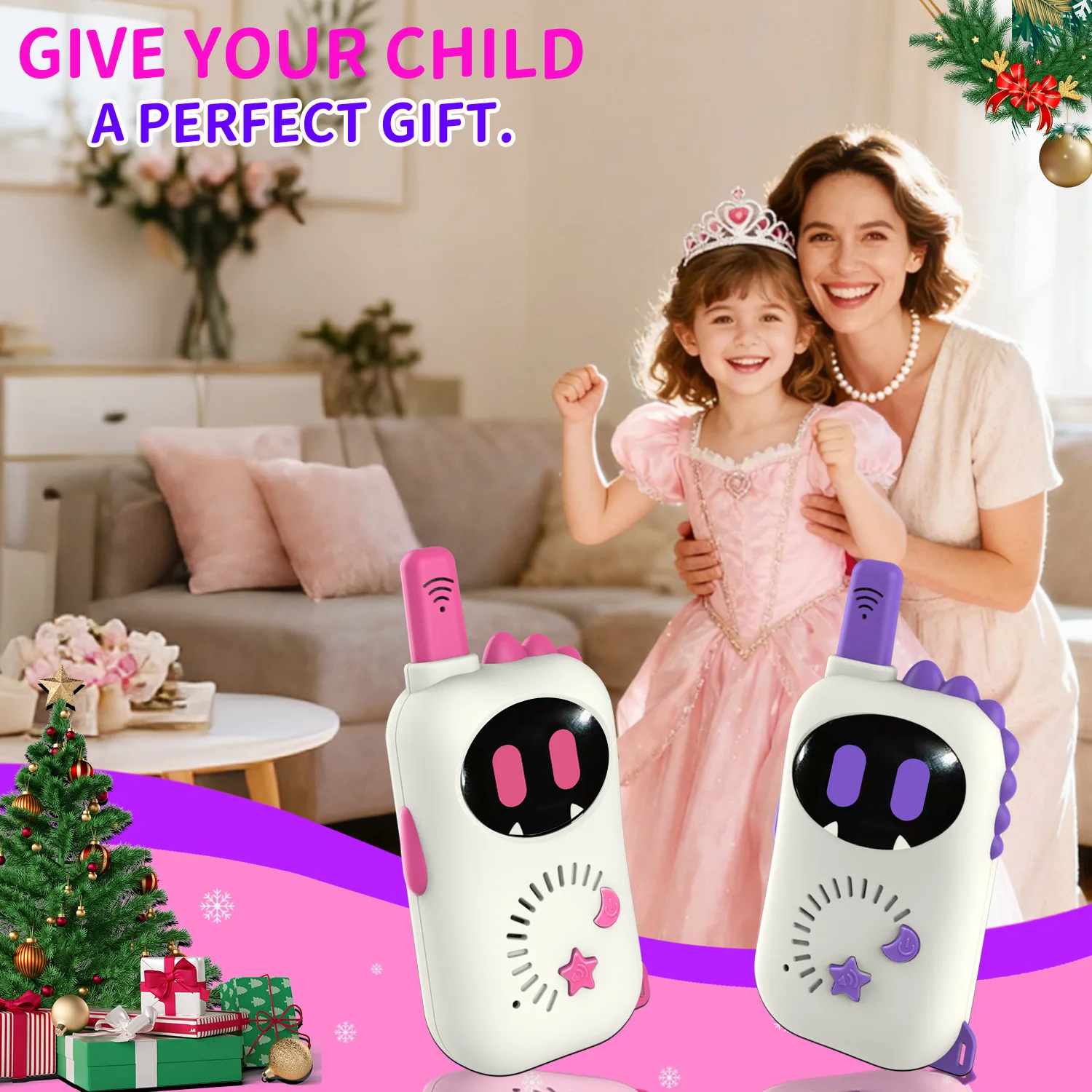 2 قطعة أطفال صغيرة لاسلكي تخاطب ألعاب إلكترونية لمسافات طويلة نقل لاسلكي في الهواء الطلق الوالدين والطفل الذكية التفاعلية ToysGift