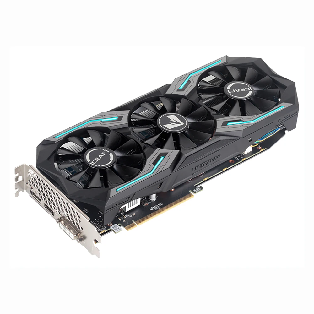 RTX 2060 SUPER iCraft 8G V0 для MAXSUN RTX2060 SUPER 8 Гб GDDR6 14000 МГц бит графика карта, видеокарта Высокое качество Быстрая доставка