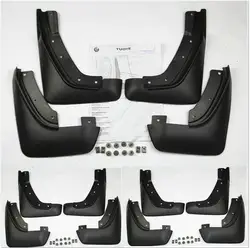 2008 2009 2010 2011 2012 2013 2014 2015 2016 For Volvo S80 Mud guard Flaps Splash auto accessories Mudguards 4pcs