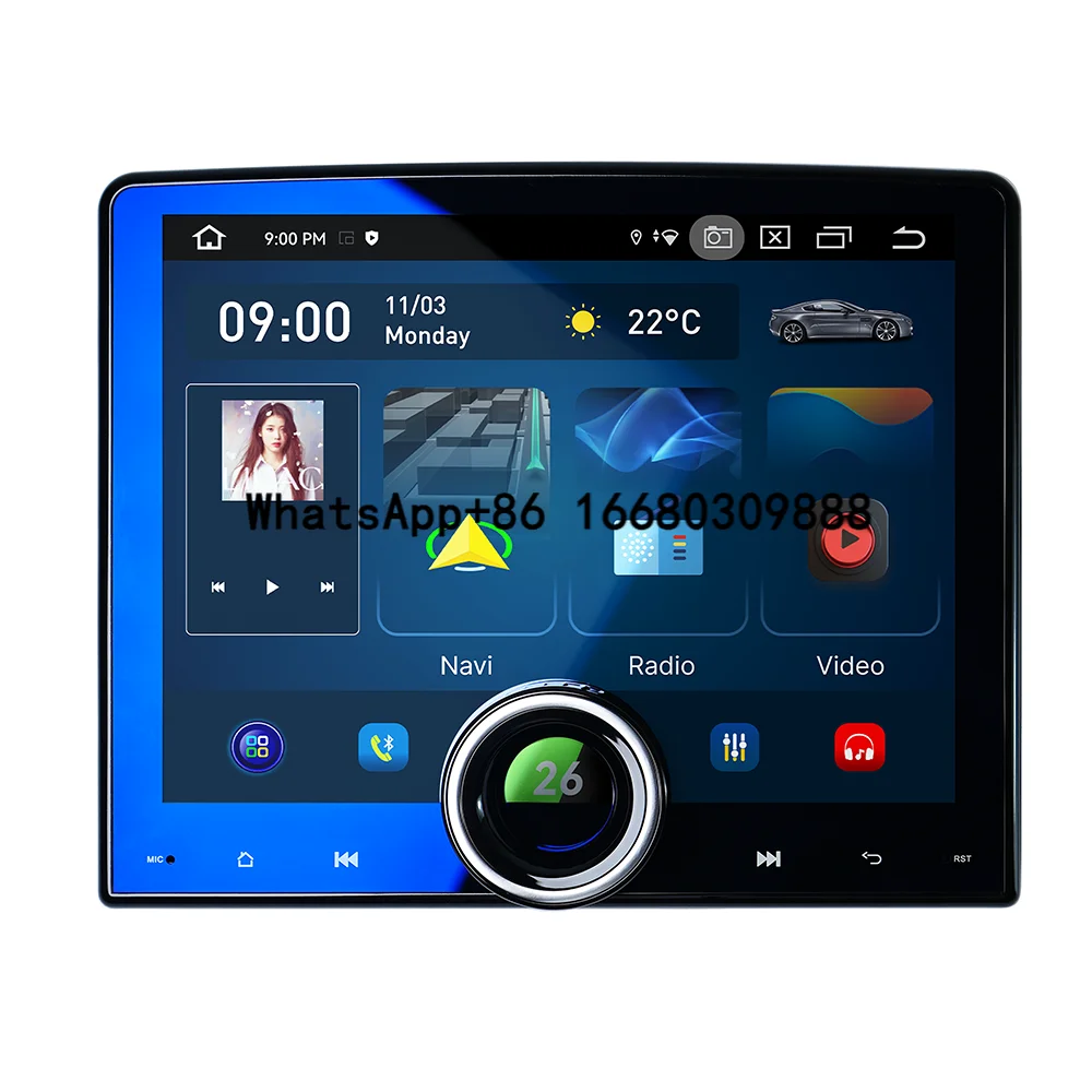 

2K Touch Screen 4g 64g Carplay Android Auto Dsp 4gsim 8 Core 9.7 Inch Car Radio Gps Stereo Video Bluetooths Audio DVD Player