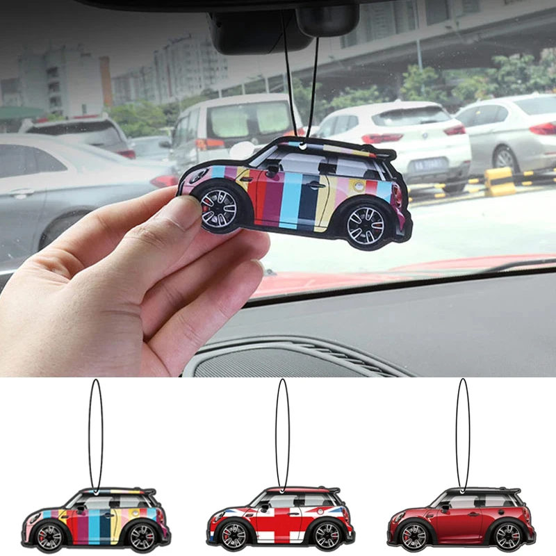 1Pcs Car Decoration Pendant Ornament Perfume Fragrance Scent Diffuser Air Freshener For MINI Cooper R55 R56 R60 F54 F55 F56 F60