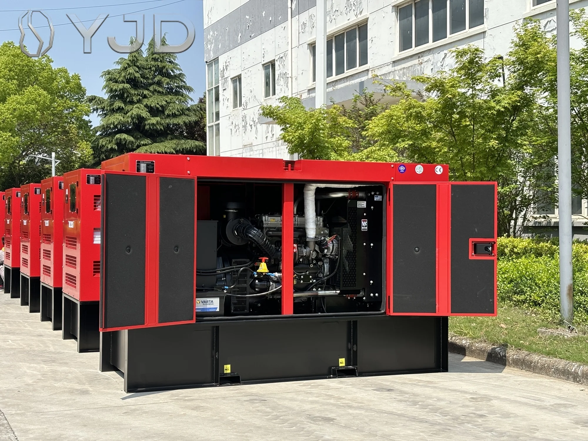 Silent Housing 125kva Cummns Generator EPA Tier 3 Perkns 100kw diesel Generator Set