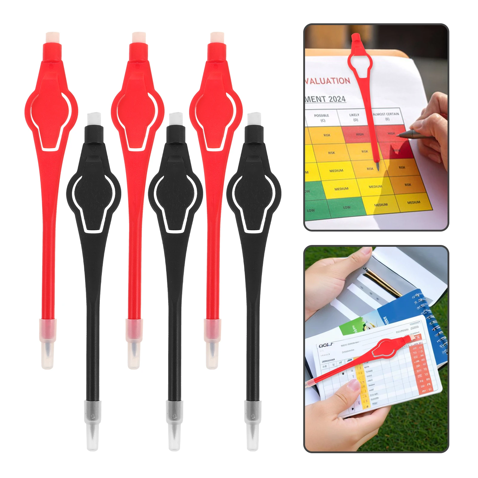 

20 Pcs Golf Scorer Baby Shower Pencils Club Pens Eraser Accessories Plastic Drawing Marking