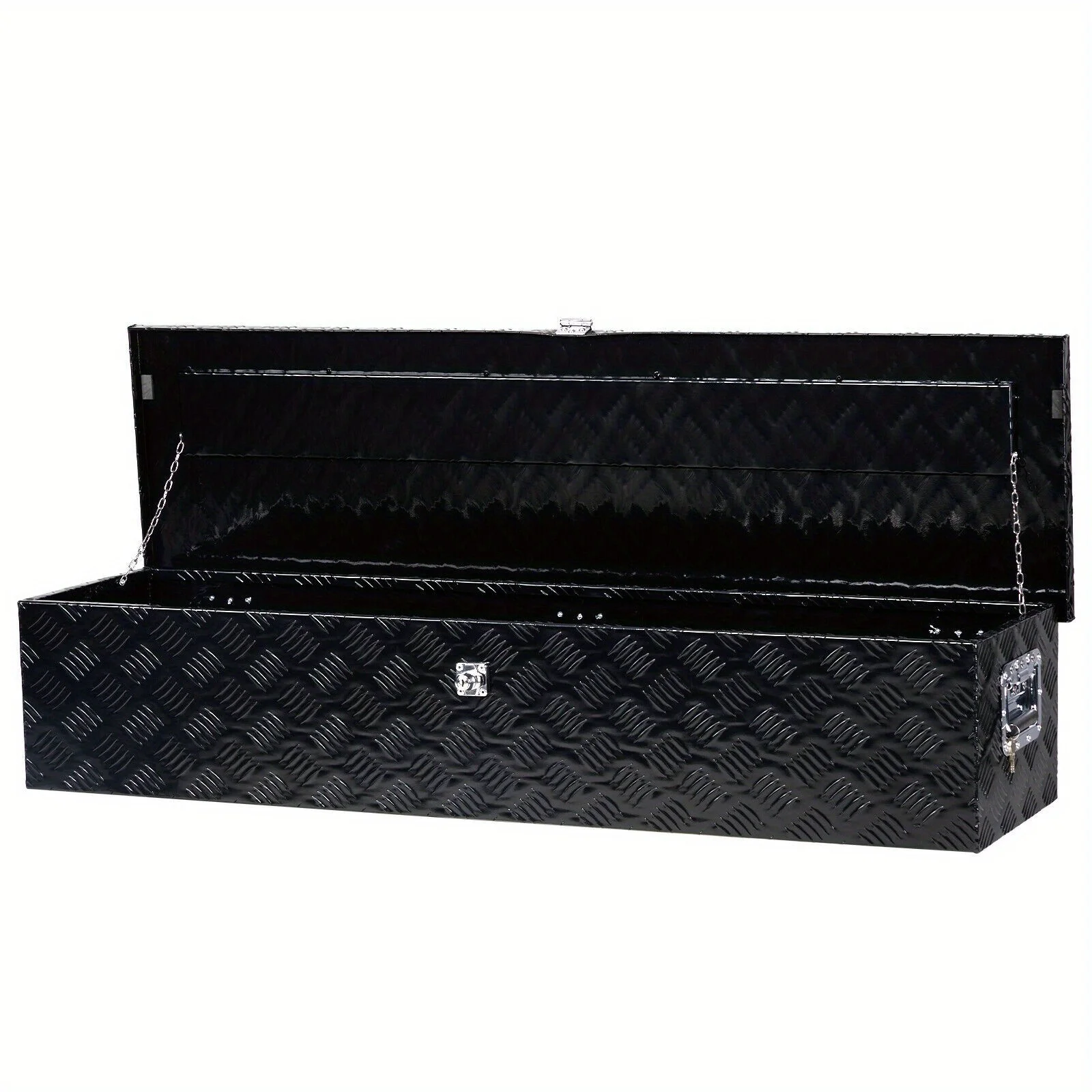 

ALUMINUM PICKUP TRUCK TRUNK BED TOOL BOX TRAILER STORAGELOCK