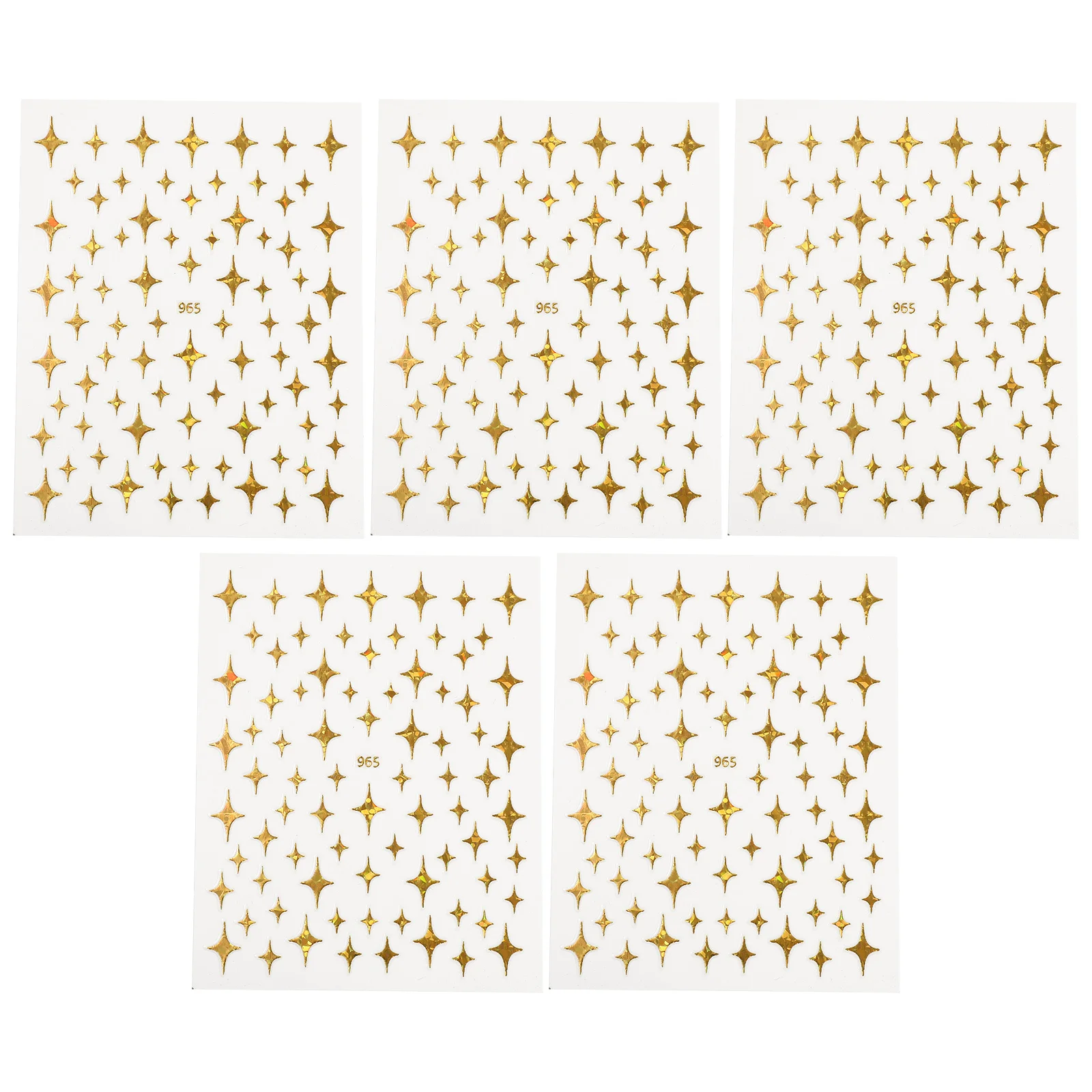 5 fogli adesivi per unghie set di decalcomanie colorate per nail art per unghie artificiali naturali decorazioni per manicure fai da te custodia per telefono gioielli artigianali