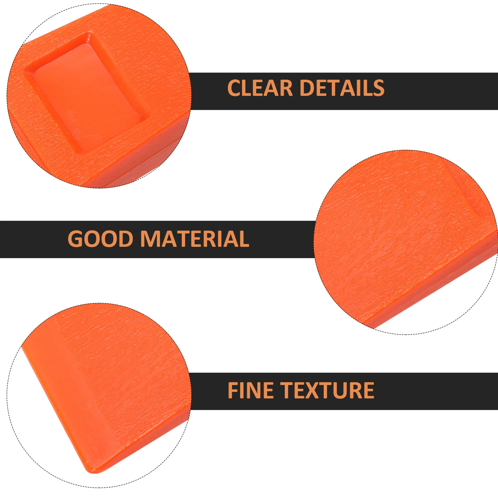 

4pcs Plastic Felling Woodcutting Chock Tools Orange Woodcutting Lumbering Logging Supplies For Efficient Tree Cutting
