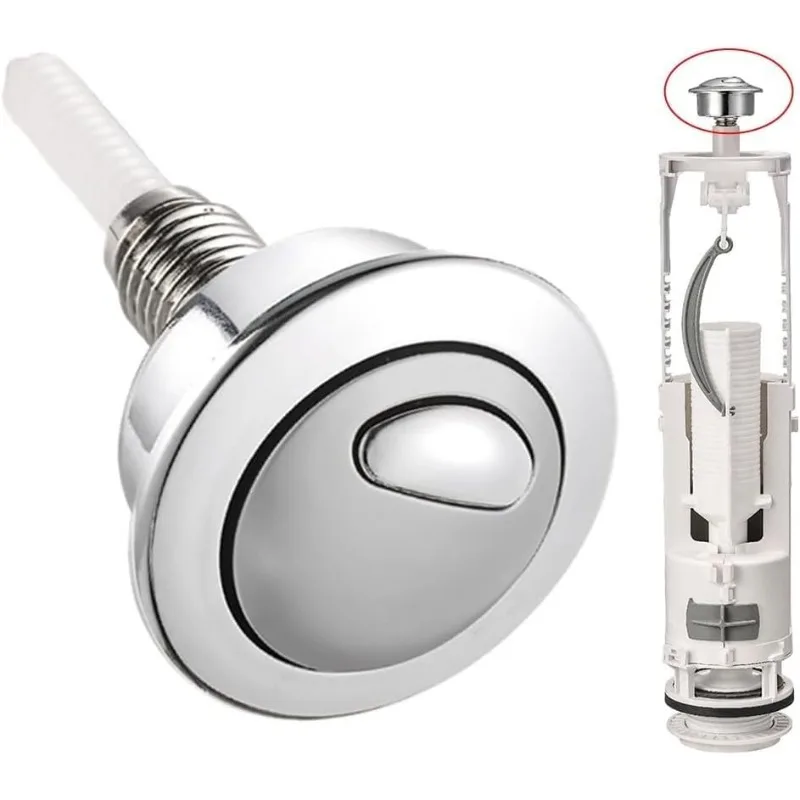 Dual Flush Toilet Button Replacement Cistern Push Button WC Universal Water Tank Flush Valve Repair for Flushwise Cisterna