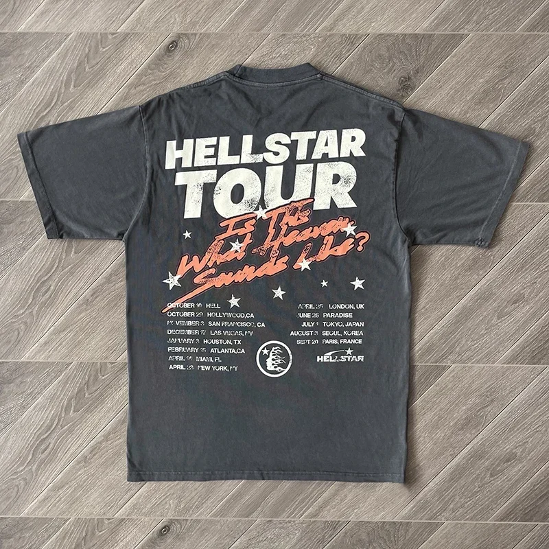 Hellstar Path to paradise washed T-shir