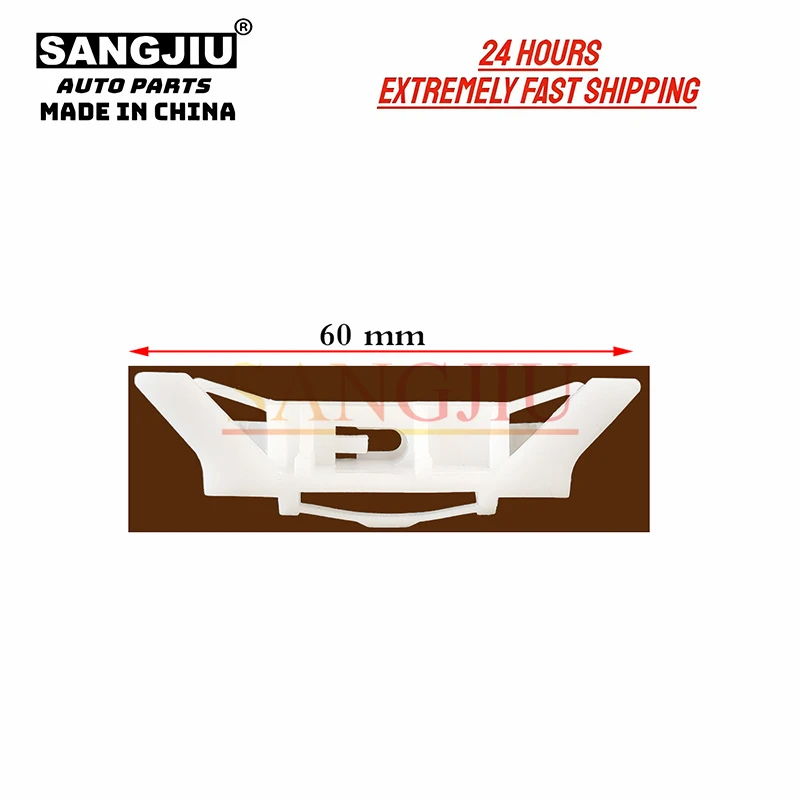 

10Pcs Compatible With For Honda Acura Accord Civic Acura TSX Roof Molding Clips 91572-SDA-A01