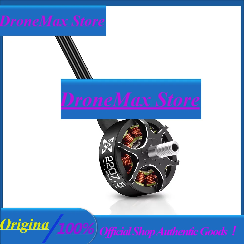 DrMas4pcs Hobbywing XRotor 2207.5 1780KV 1980KV 4~6S Lipo Brushless Motor 5mm Shaft Suitable 5inch Flower Fly Traversing Drone