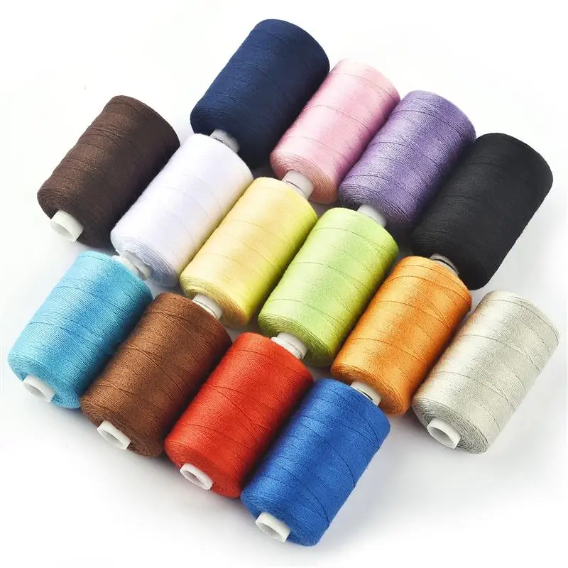 100% Polyester Sewing Thread For Jeans Quilt 300 Meters/Spool For Hand Sewing Thick Thread Durable 203 Thick 100/300 Meters