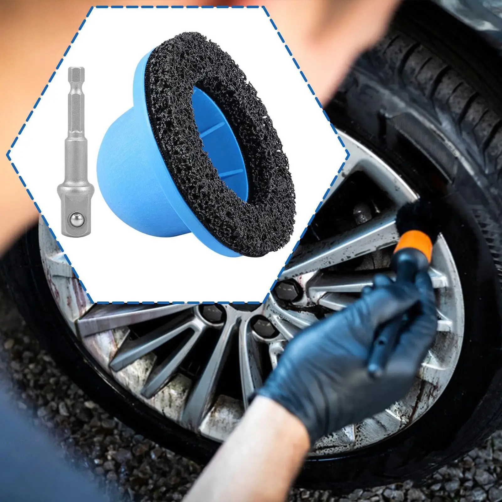 

Wheel Hub Grinding Grinding Disc Auto Replacement Repair Professional Car Accessories Rust Removal Polishing Wheel Sander