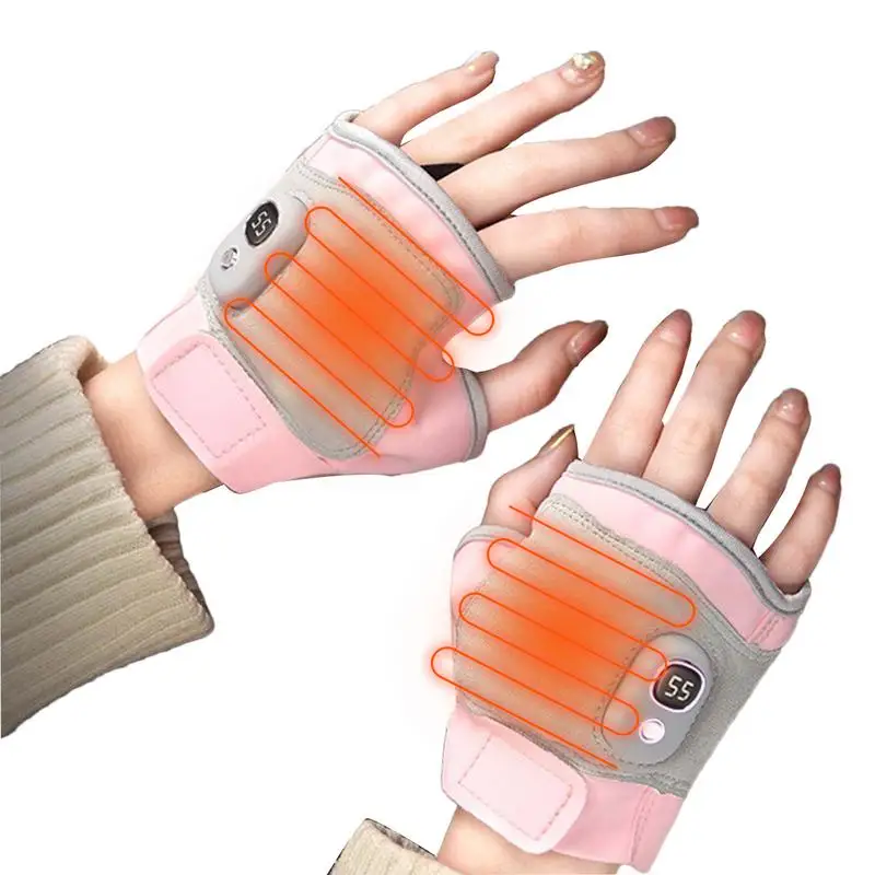 Rechargeable Heated Gloves Warm Heated Gloves Winter Gloves USB Winter Gloves Portable Touchscreen Writing Gloves Rechargeable