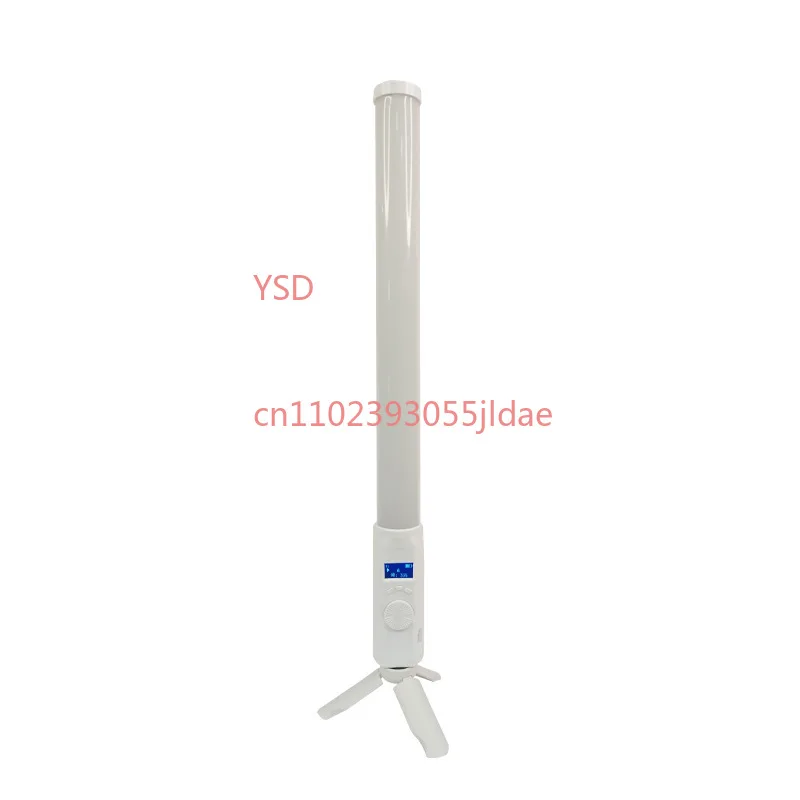 RGB LED Video Light Wand, Handheld Photography Light with Warm & Cool Light for Live Stream Makeup