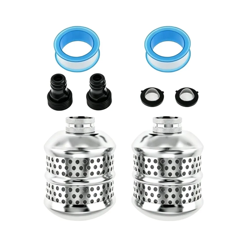 Small Garden Irrigation Metal Bubbler Sprinkler Filter Balls Included Sturdy Aluminum Construction Even Water Distribution