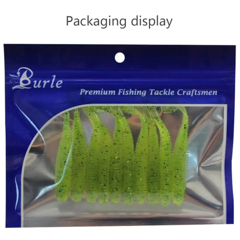 الصيد دودة لينة السحر تهزهز Wobblers إغراء 5 سنتيمتر/6 سنتيمتر/7.5 سنتيمتر سهلة شينر ل الكارب باس الاصطناعي مزدوجة الألوان سيليكون سويم جديد