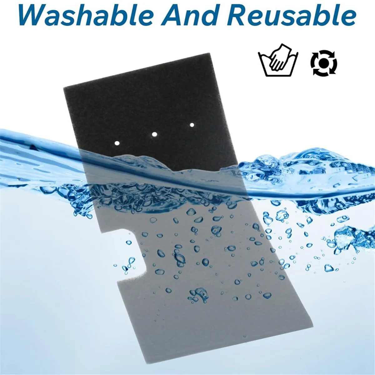 A86I-8Pack WH01X35719 Lint Filter - for Washer Dryer Combo - Hand Washable and Reusable - for Models: PFQ97HSPVDS