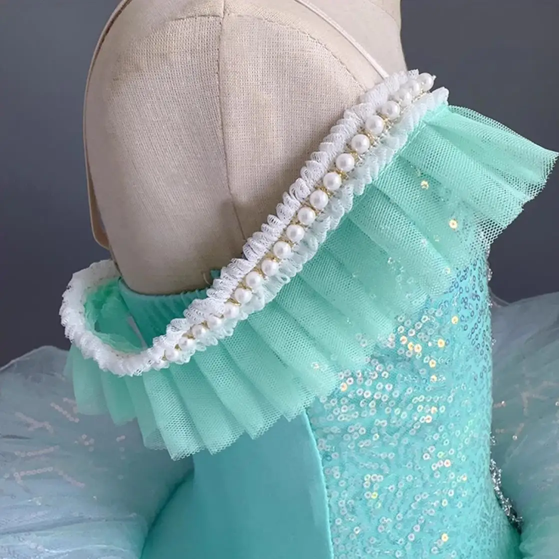 Vestido de Ballet profesional con lentejuelas para niños, tutú de Ballet, ropa de actuación, vestido de bailarina Balet para niña y adulto