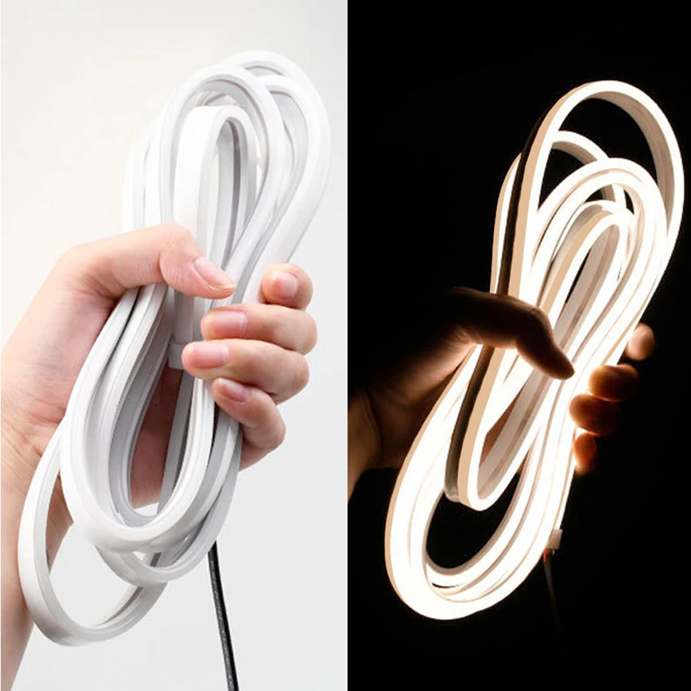 Bande Lumineuse LED en Silicone pour Coffre Avant de Voiture, Flexible et Étanche, pour Remplacements, Modèle 3, Y, S, X, 2021-2023