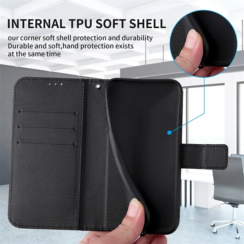 Flip Book Protective Cover For Honor X6b X8b X7b 5G X6a X7a X8a X5 Plus X5 X7 X8 Case Wallet Card Slots Holder Fundas Funda