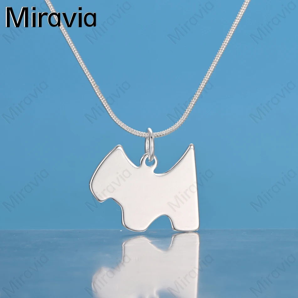 

Miravia 925 Sterling Silver Puppy Card Pendant Necklace - A Unique Gift For Women, Versatile For Events And Jewelry