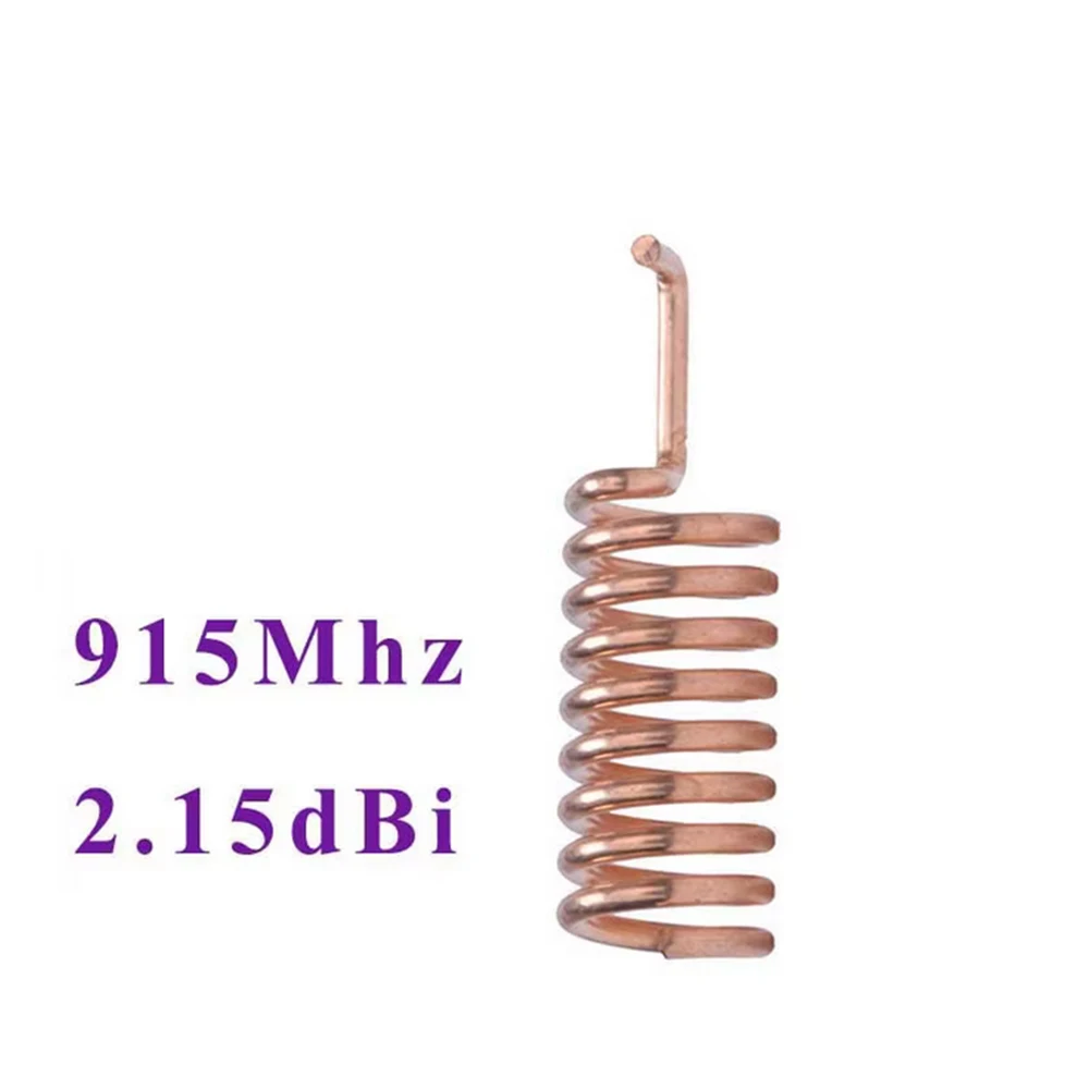 100pcs/lot High quality 2.15dBi 915MHz copper spiral antenna,specially designed for Arduino/Aspberry remote control