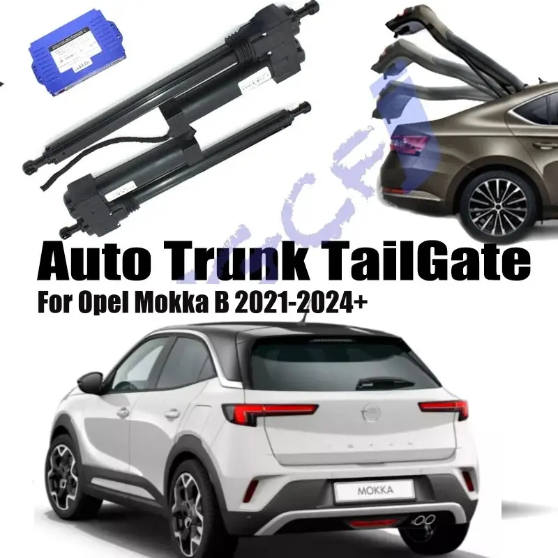 For Opel Mokka B Vauxhall Mokka 2021~2024+ Car Power Trunk Lift Electric Hatch Tailgate Tail Gate Strut Auto Rear Door Actuator