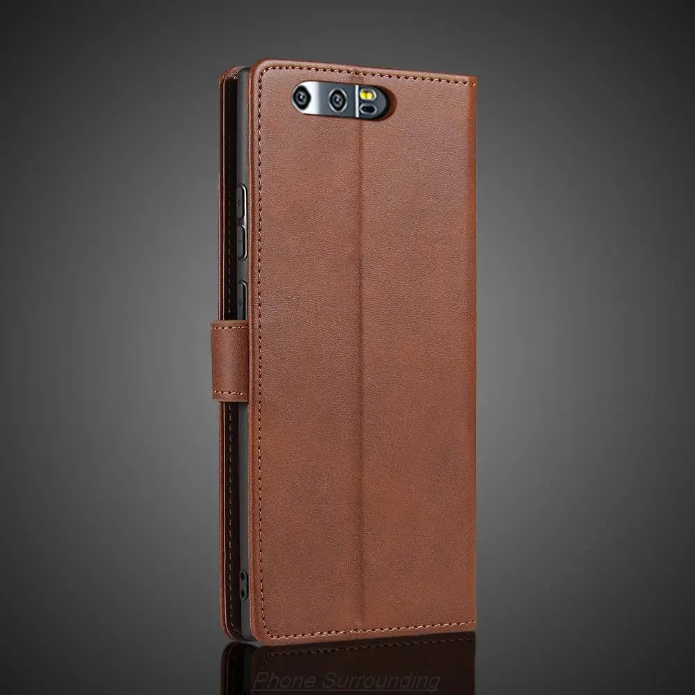Honor9 Case Wallet Flip Cover Leather Case for Huawei Honor 9 STF-L09 Pu Leather Phone Bags protective Holster Fundas Coque