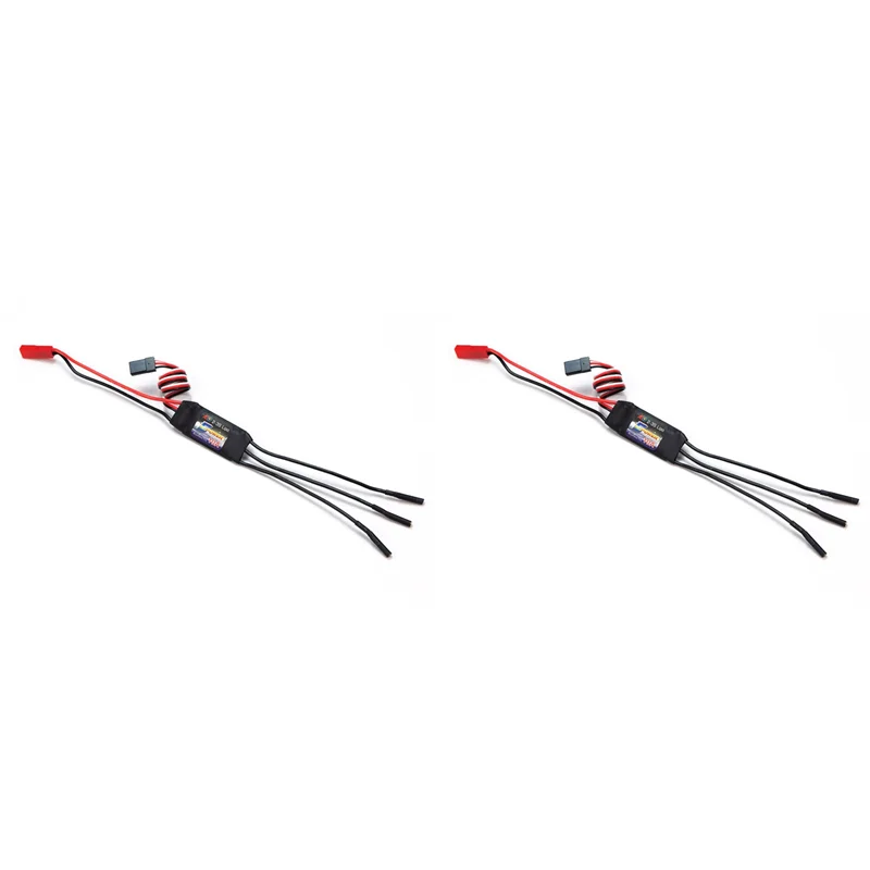 

WOWFU-2X ESC Motor Speed Controller Brushless ESC For RC Airplane With UBEC 10A