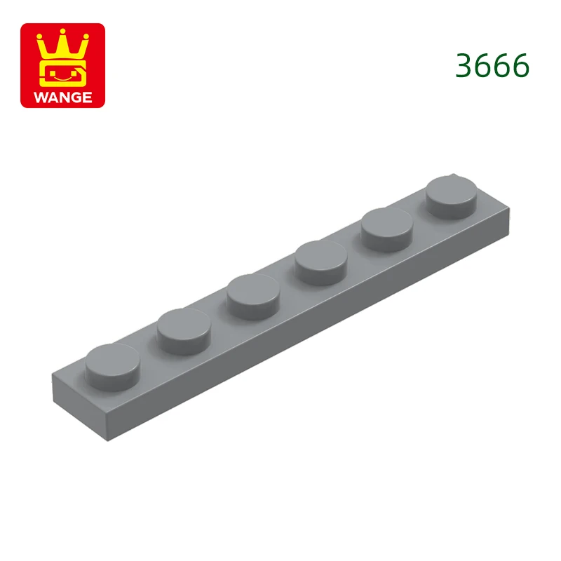 wange 102 Teile/los 3666 1x6 Grundlegende Baustein Moc Lose Teile Kompatibel mit Ziegel DIY kinder Spielzeug Montage geschenk Lagerung Box 3