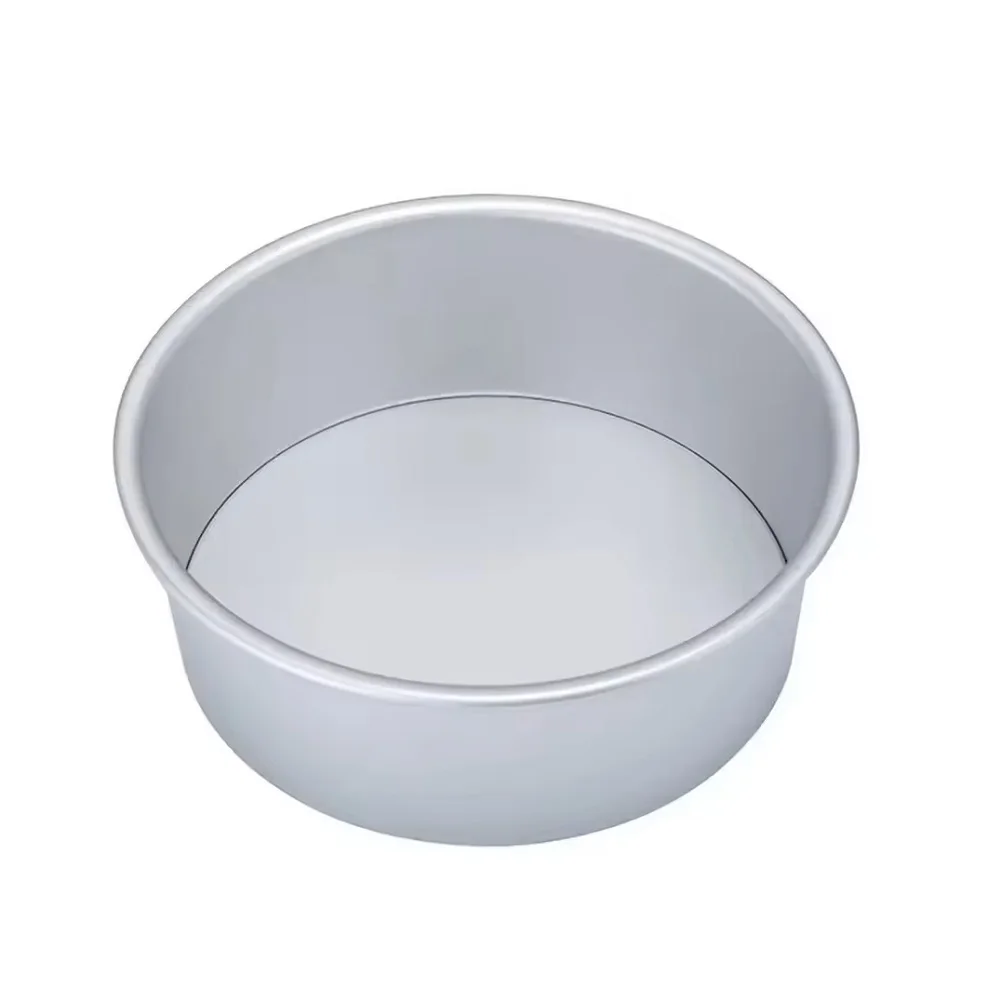 Approx.21.5*21.5*10cm 8 Inch Cake Pan Thickened 0.8mm Aluminum High Temperature Resistant For Birthday Party Baking