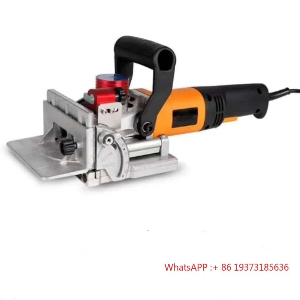 Hand-held wood slotting machine invisible pieces tenon machine jointing pieces panel furniture side hole machine