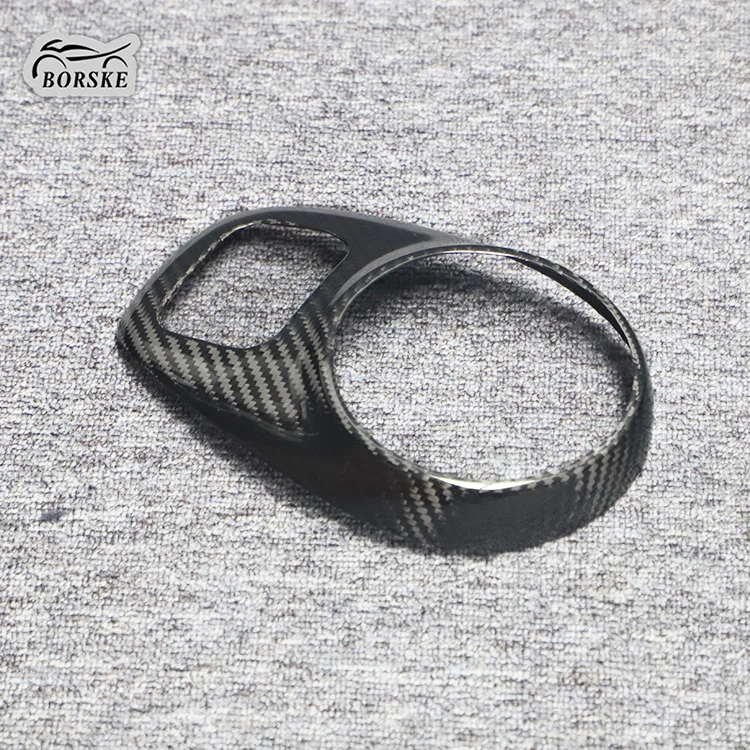 Scooter Carbon Fiber Front Spoiler Cover Dashboard Protective Cover Part Motorcycle Accessories Suit GTS GTV 300CC