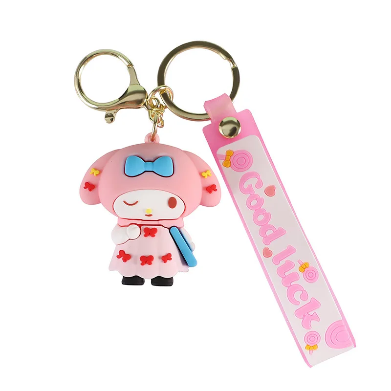 ミンソ漫画クリエイティブキーホルダー小さなギフト、学生バッグペンダント、キュートで絶妙なキーホルダーペンダント