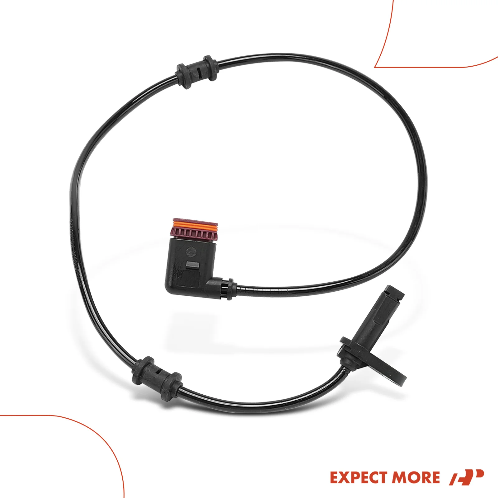 A-Premium Rear Driver or Passenger Side ABS Wheel Speed Sensor for Mercedes-Benz E250 E350 2014-2016 E400 2015-2016 E550 2014