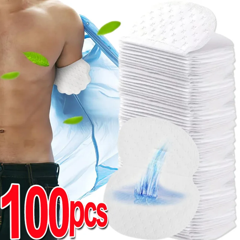 10/100pcs Underarm Pads Dress Clothing for Women Men Perspiration Deodorant Pads Armpit Care Sweat Absorbent Pads Deodorant