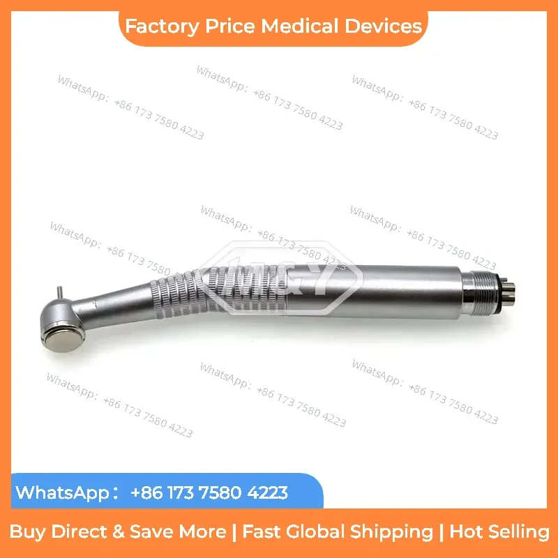 2026 High Speed Handpiece KV 636 Cp LED Light Triple Water Spray Push Button 2/4 Holes Air fastshipping view 5