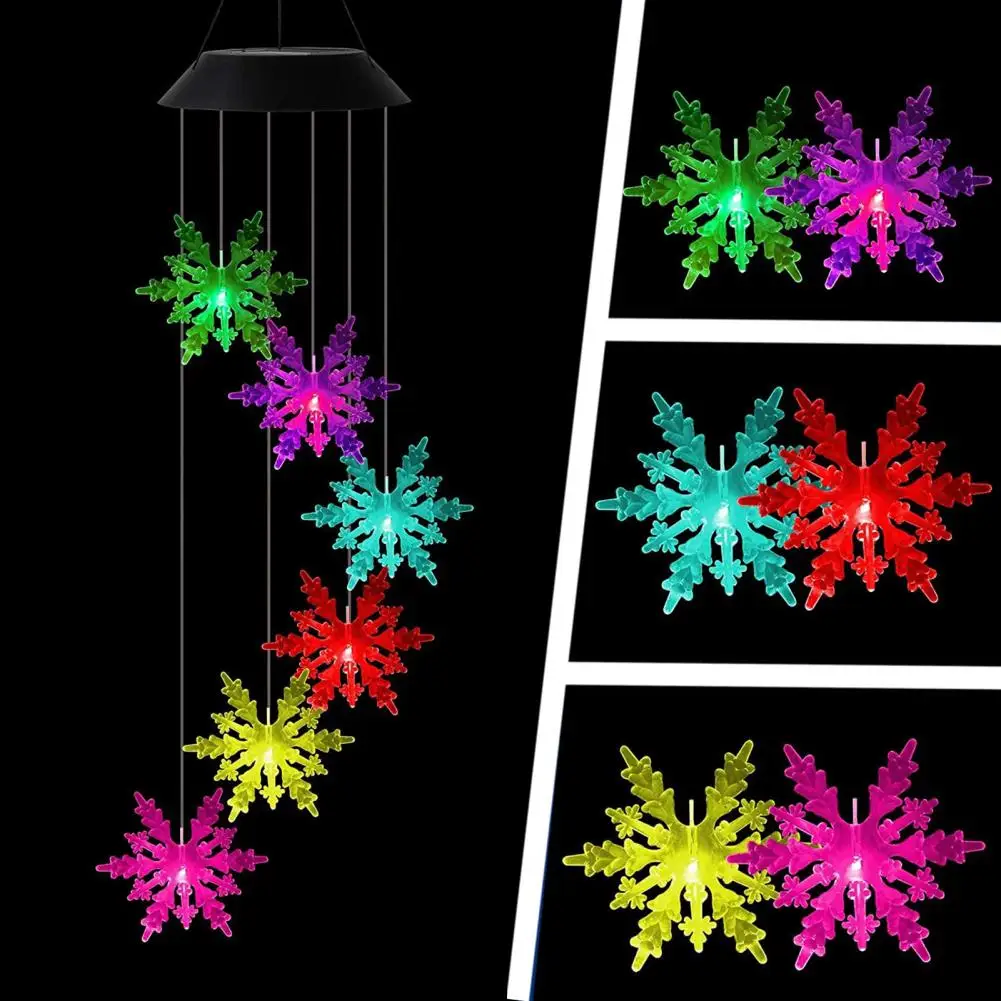 Outdoor Solar Wind Chime Solar Wind Chime Light Energy-saving Solar Halloween Wind Chime Lights Festive Outdoor Night for Patio