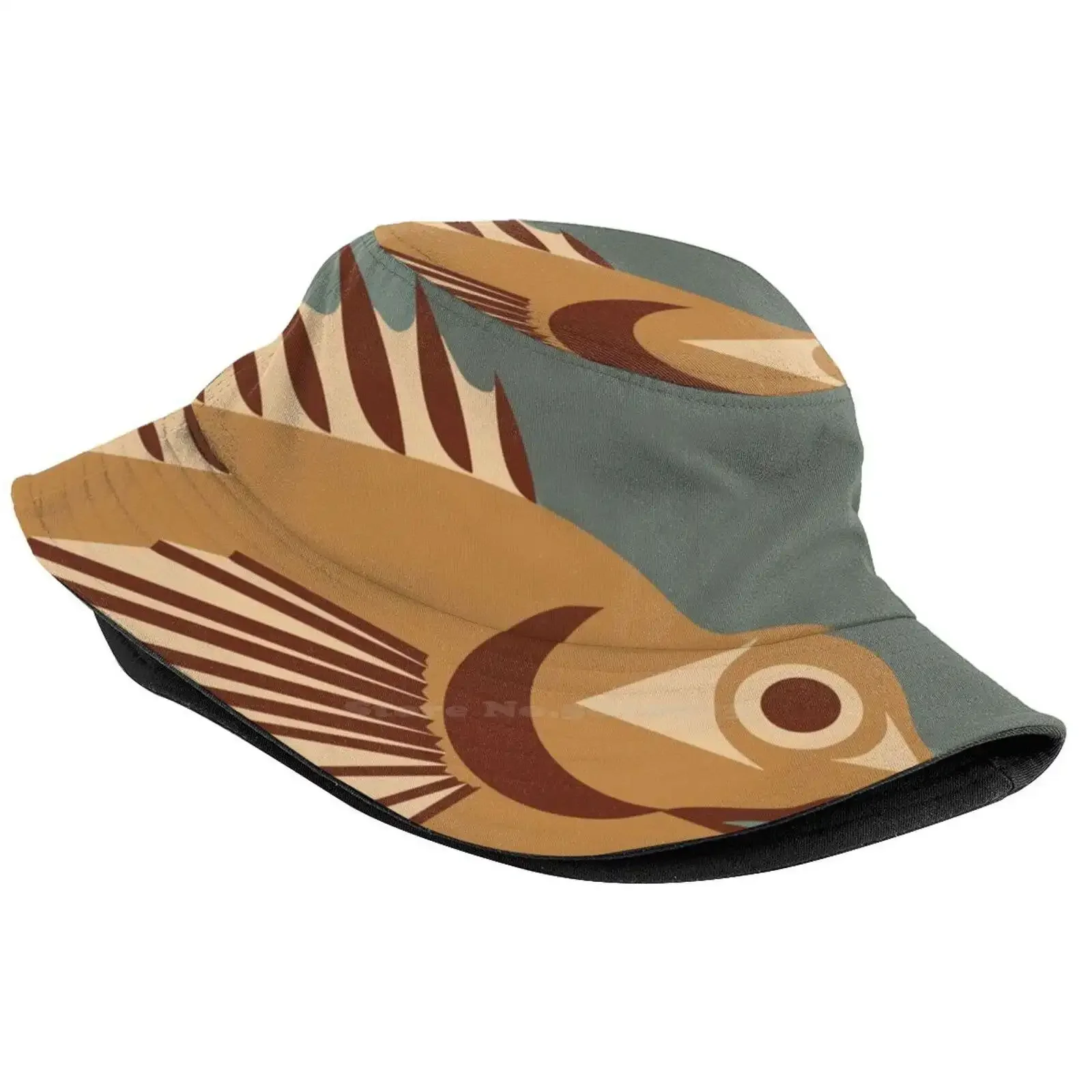 Tidepool Sculpin Causal Cap Buckets Hat Coast Salish Art Mark Gauti Indigenous First Nations Art T Sou Ke Sooke Pacific image 2