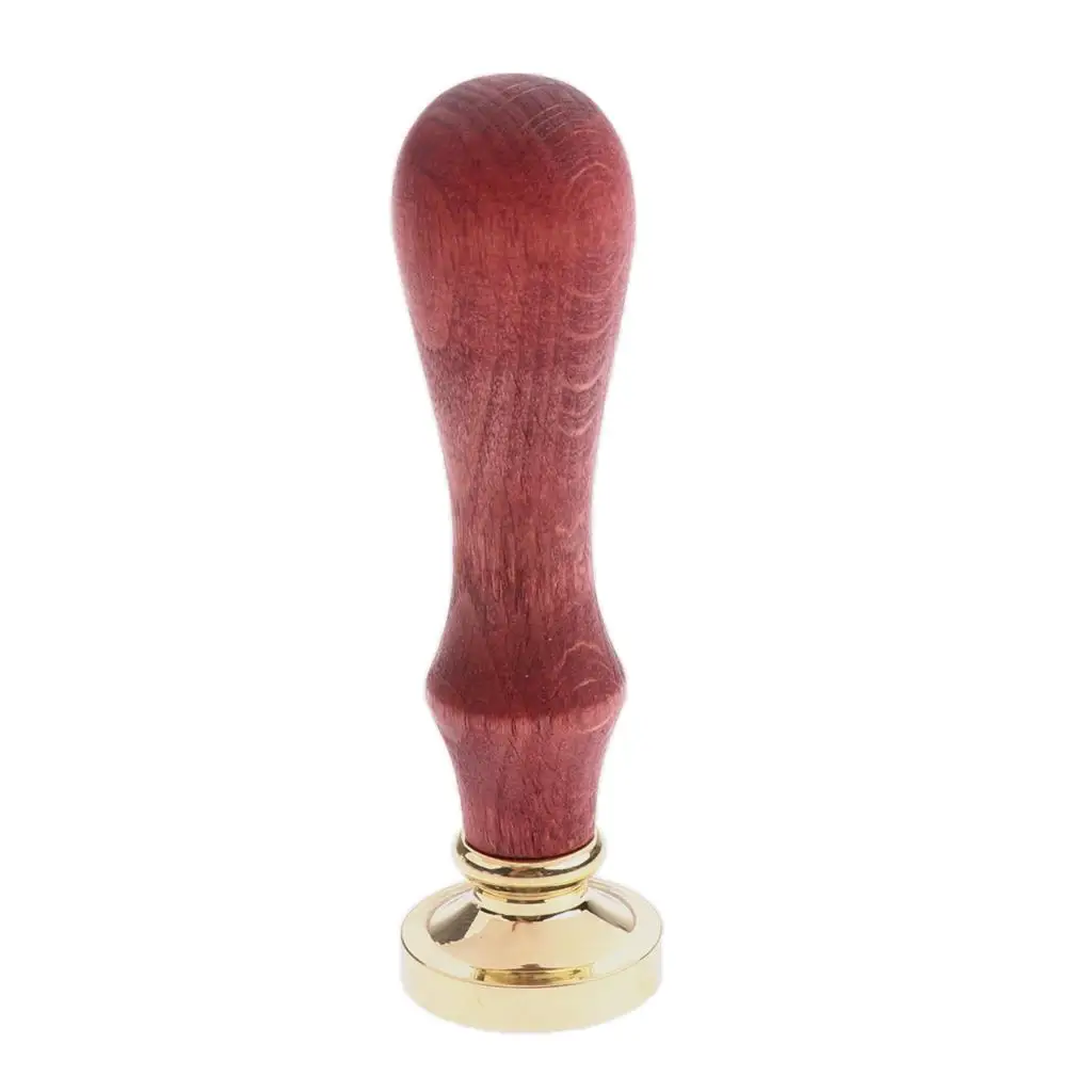 Initial Letter Wax Seal Stamp Wooden Handle Wax Stamp for Craft Gift Invitations and Scrapbooking