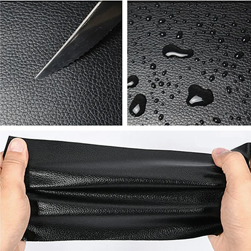Leather Repair Patch Kit Self-Adhesive Leather Tape for Couches Sofa Furniture Car Seats Bags Jackets Waterproof Leather Sticker
