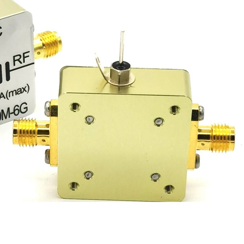50M-6GHz Bias Tee Feed Biaser Coaxial Feed BiasTee Box for HAM Radio SDR Antenna Spectrum Analyzer Signal Source-A12I